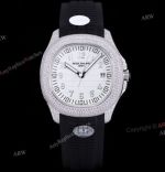 SF Factory Replica Patek Philippe Aquanaut Diamond Bezel White Face Watch 